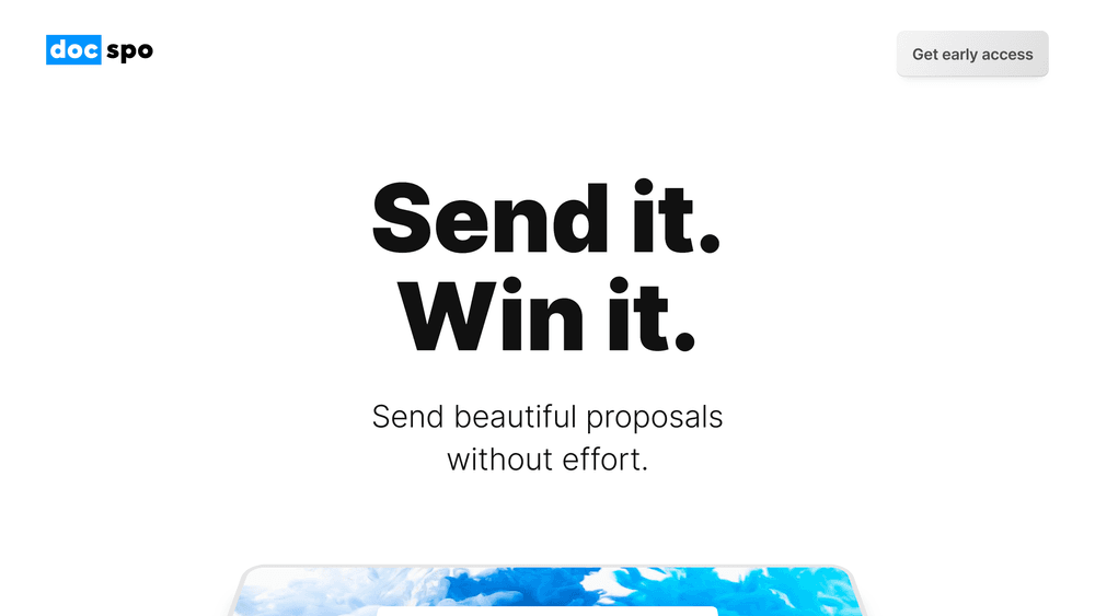 "How about adding a CTA here to prompt users to try a demo, or sign up for early release etc?"